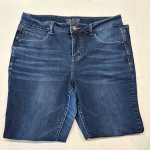 Maurice’s Everflex high rise 14W regular jeans, used, 28.5 inseam